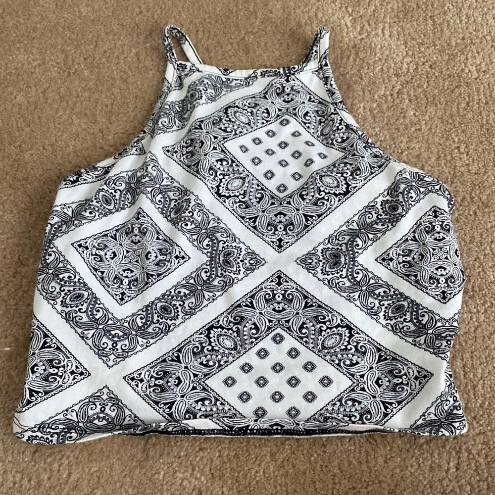 used crop top